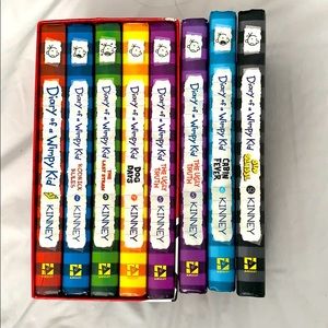 Diary of a Wimpy Kid set of 8